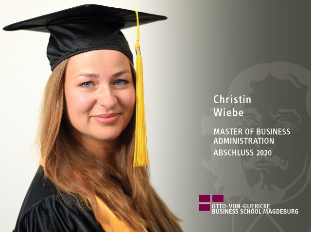 Christin Wiebe (MBA-Abschluss 2020)